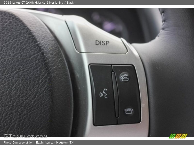Silver Lining / Black 2013 Lexus CT 200h Hybrid