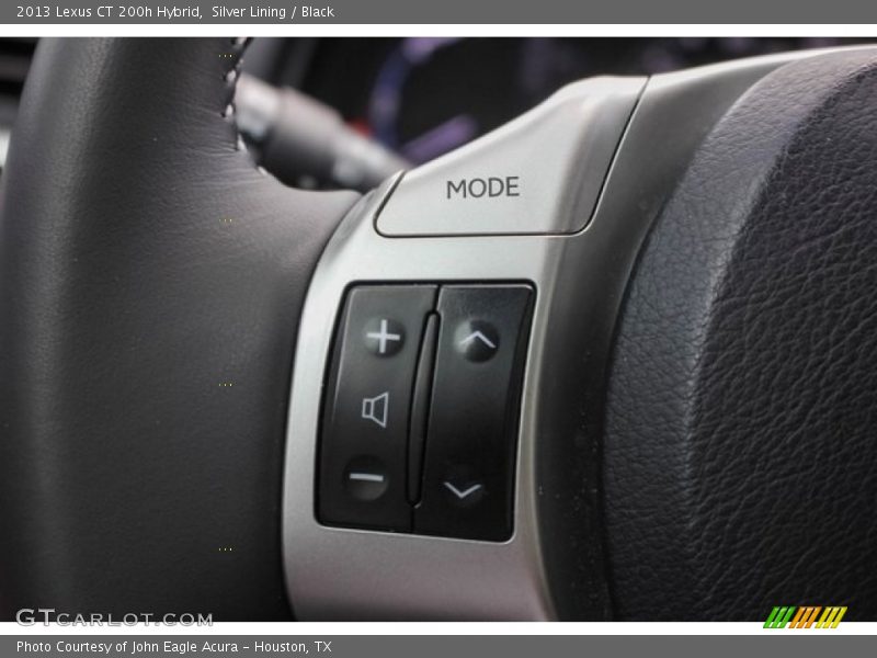 Silver Lining / Black 2013 Lexus CT 200h Hybrid