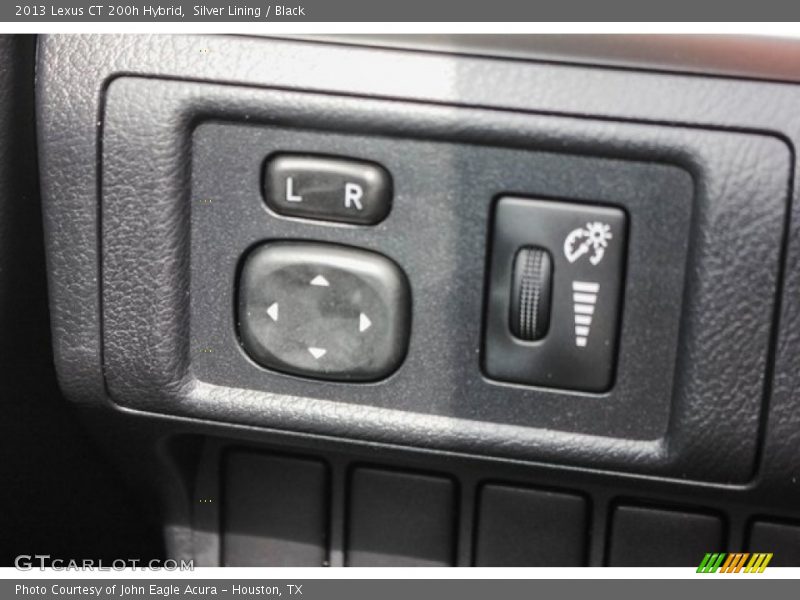 Silver Lining / Black 2013 Lexus CT 200h Hybrid