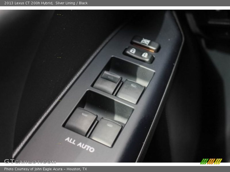 Silver Lining / Black 2013 Lexus CT 200h Hybrid