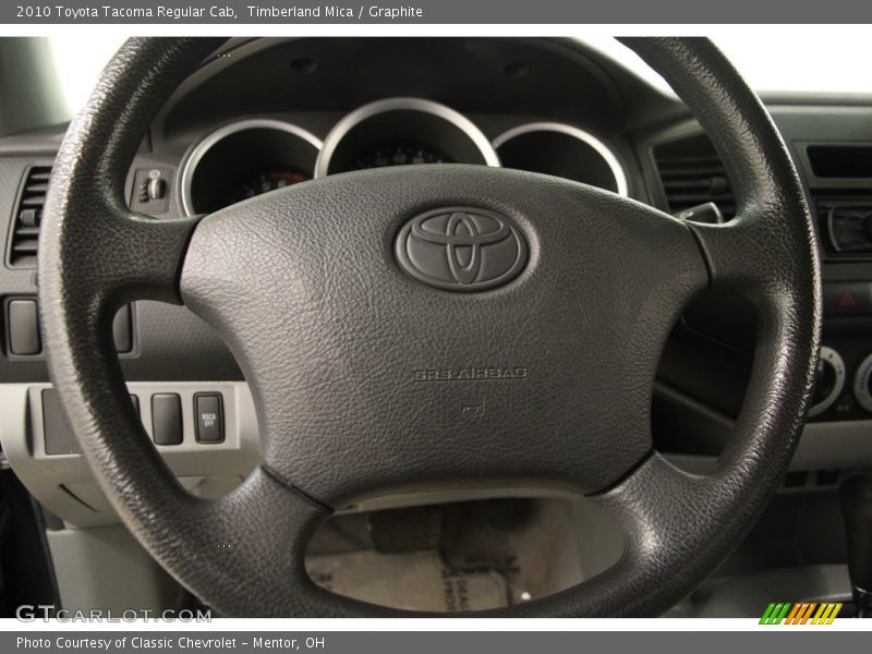 Timberland Mica / Graphite 2010 Toyota Tacoma Regular Cab