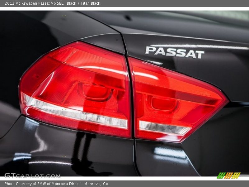 Black / Titan Black 2012 Volkswagen Passat V6 SEL