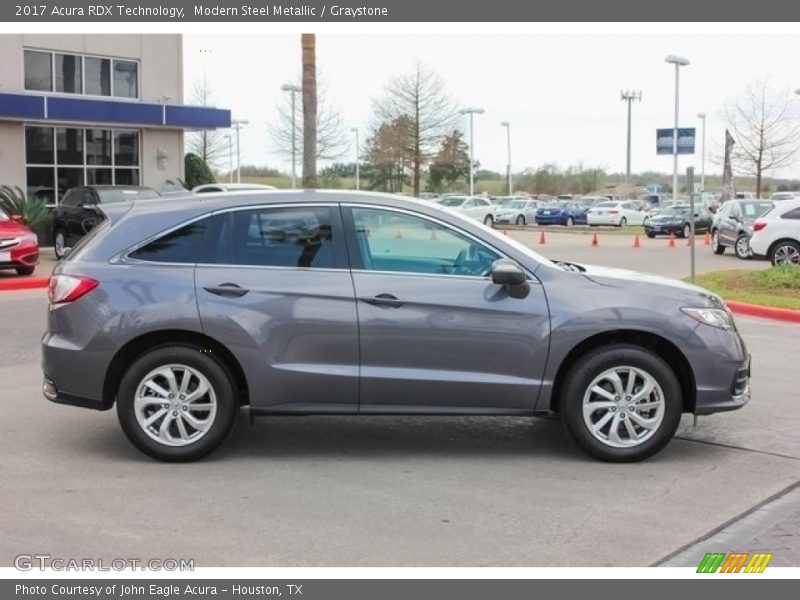 Modern Steel Metallic / Graystone 2017 Acura RDX Technology