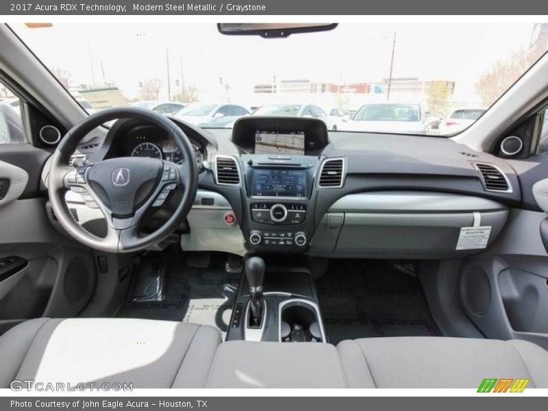 Modern Steel Metallic / Graystone 2017 Acura RDX Technology