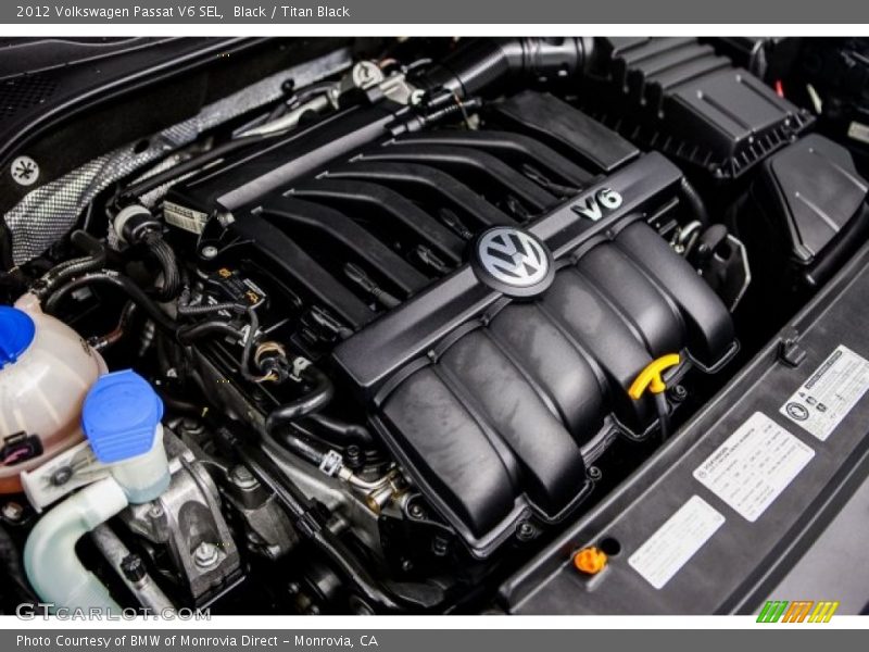 Black / Titan Black 2012 Volkswagen Passat V6 SEL