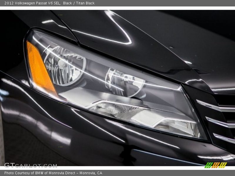 Black / Titan Black 2012 Volkswagen Passat V6 SEL