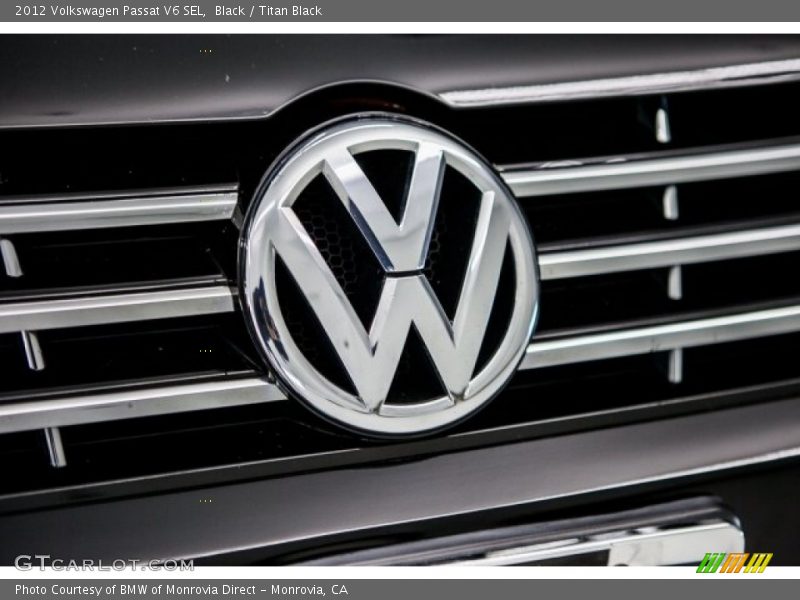 Black / Titan Black 2012 Volkswagen Passat V6 SEL