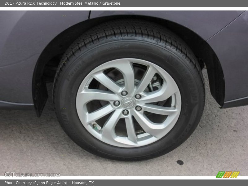 Modern Steel Metallic / Graystone 2017 Acura RDX Technology