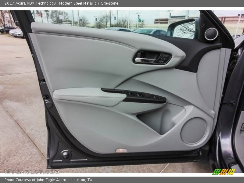 Modern Steel Metallic / Graystone 2017 Acura RDX Technology