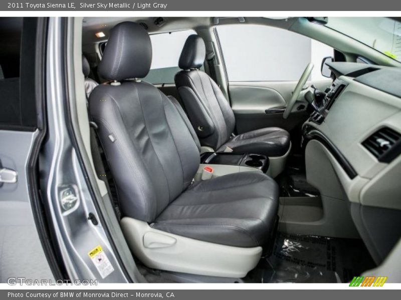 Silver Sky Metallic / Light Gray 2011 Toyota Sienna LE