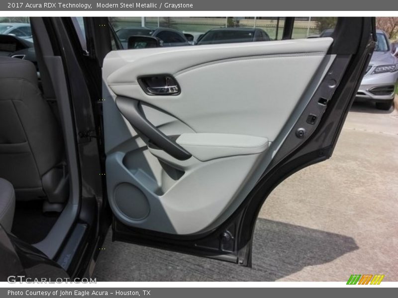 Modern Steel Metallic / Graystone 2017 Acura RDX Technology