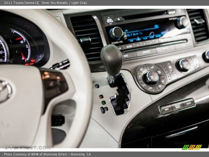 Silver Sky Metallic / Light Gray 2011 Toyota Sienna LE