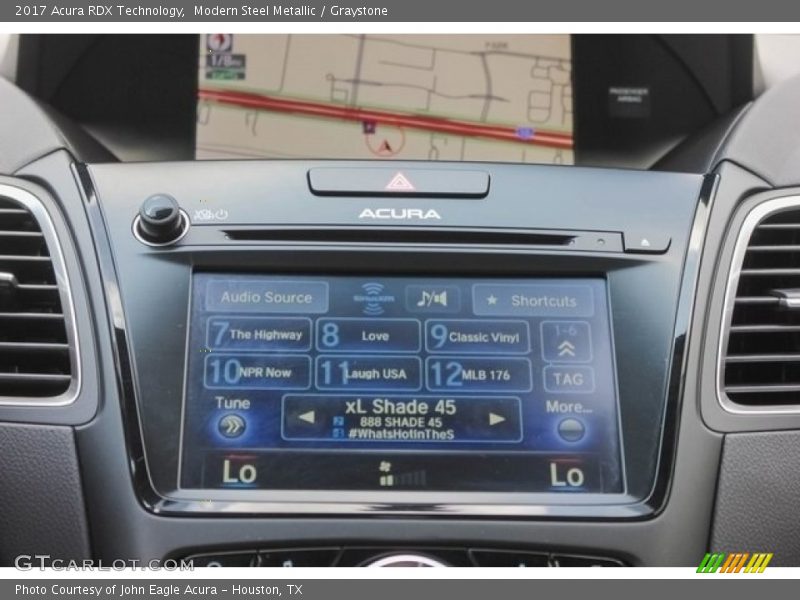 Modern Steel Metallic / Graystone 2017 Acura RDX Technology