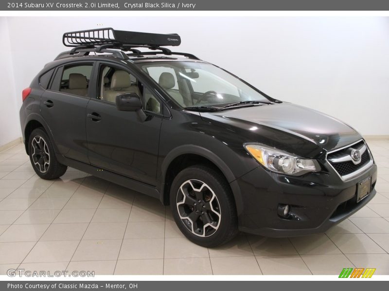 Crystal Black Silica / Ivory 2014 Subaru XV Crosstrek 2.0i Limited