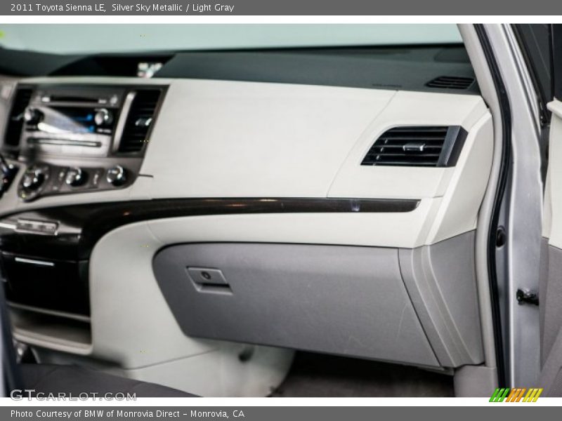 Silver Sky Metallic / Light Gray 2011 Toyota Sienna LE