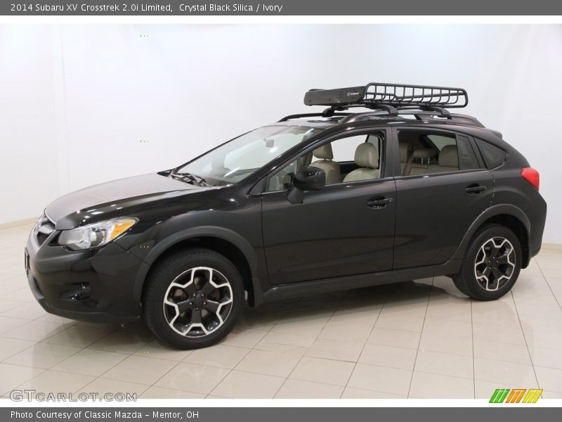 Crystal Black Silica / Ivory 2014 Subaru XV Crosstrek 2.0i Limited