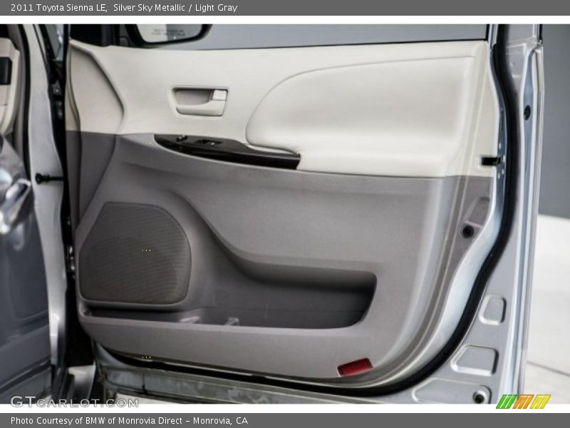Silver Sky Metallic / Light Gray 2011 Toyota Sienna LE