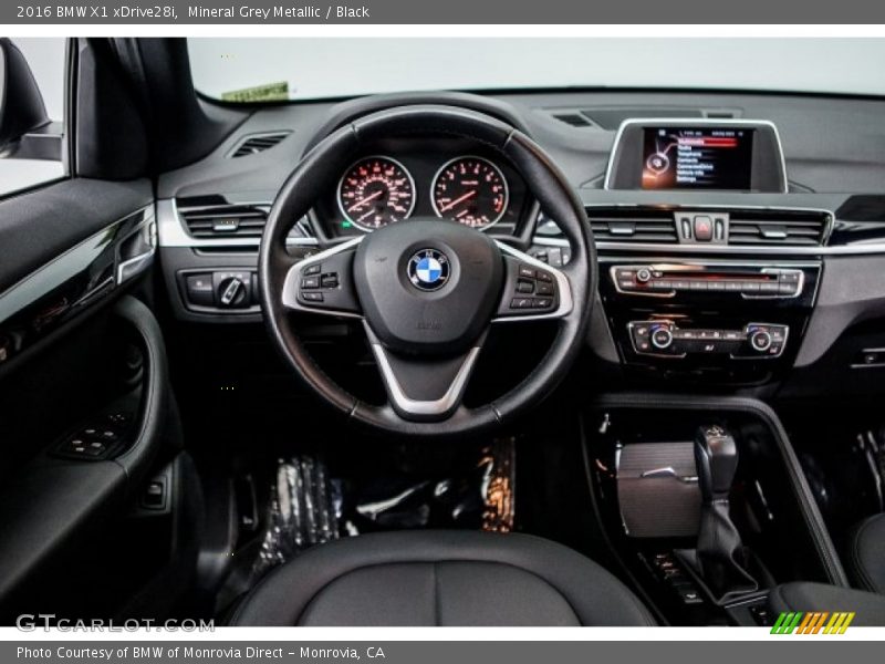 Mineral Grey Metallic / Black 2016 BMW X1 xDrive28i