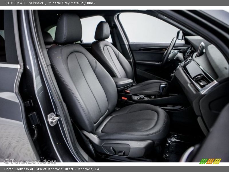 Mineral Grey Metallic / Black 2016 BMW X1 xDrive28i