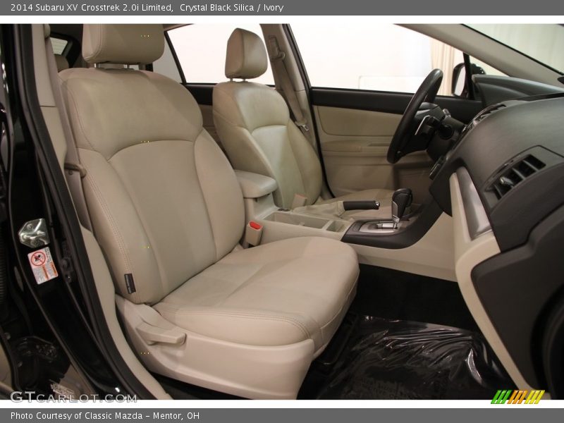 Crystal Black Silica / Ivory 2014 Subaru XV Crosstrek 2.0i Limited