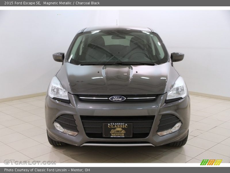 Magnetic Metallic / Charcoal Black 2015 Ford Escape SE
