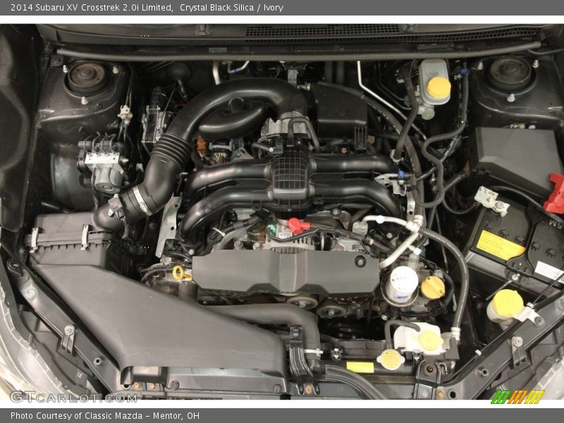 Crystal Black Silica / Ivory 2014 Subaru XV Crosstrek 2.0i Limited