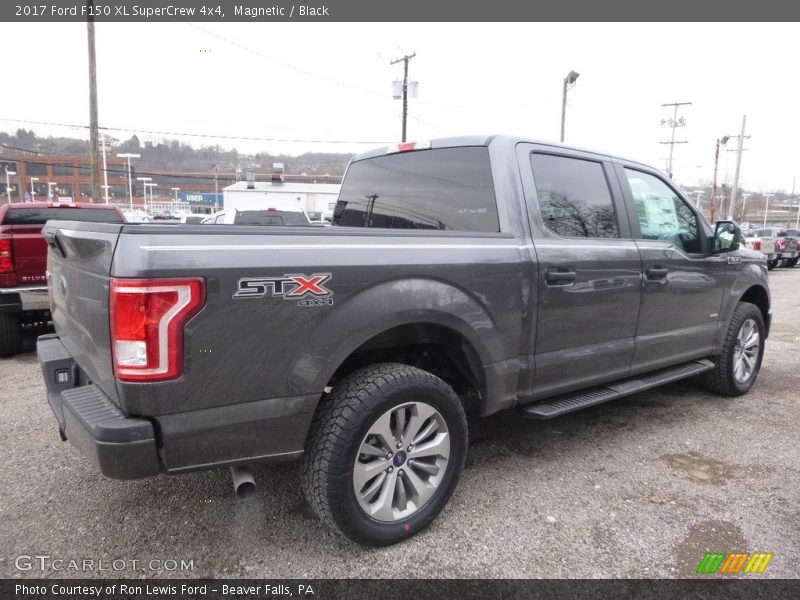 Magnetic / Black 2017 Ford F150 XL SuperCrew 4x4