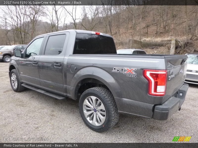 Magnetic / Black 2017 Ford F150 XL SuperCrew 4x4