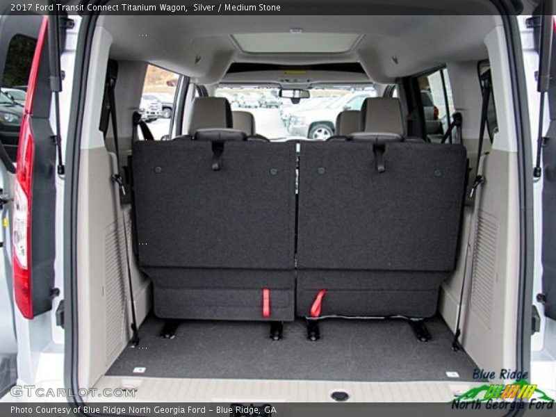 Silver / Medium Stone 2017 Ford Transit Connect Titanium Wagon