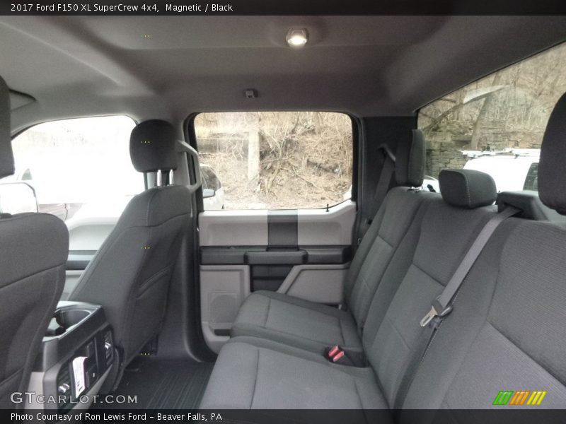 Magnetic / Black 2017 Ford F150 XL SuperCrew 4x4