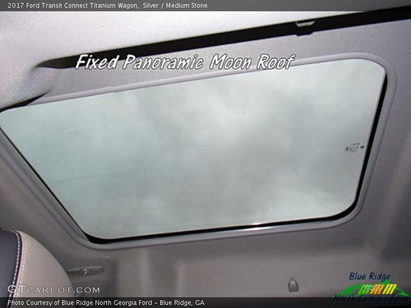 Silver / Medium Stone 2017 Ford Transit Connect Titanium Wagon
