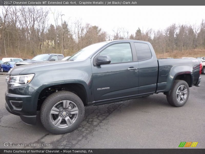 Front 3/4 View of 2017 Colorado WT Extended Cab 4x4