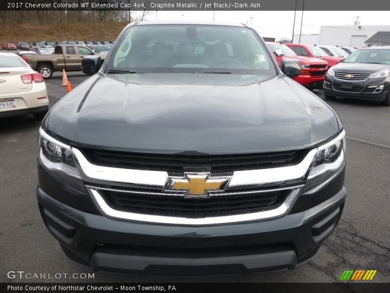 Graphite Metallic / Jet Black/­Dark Ash 2017 Chevrolet Colorado WT Extended Cab 4x4