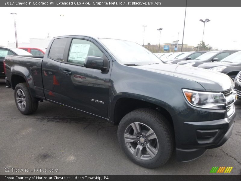  2017 Colorado WT Extended Cab 4x4 Graphite Metallic