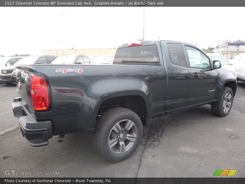 Graphite Metallic / Jet Black/­Dark Ash 2017 Chevrolet Colorado WT Extended Cab 4x4