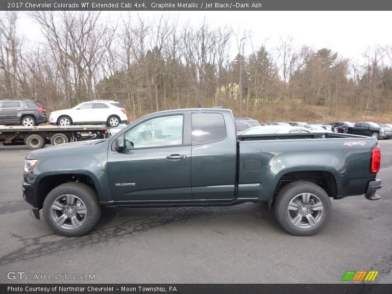  2017 Colorado WT Extended Cab 4x4 Graphite Metallic