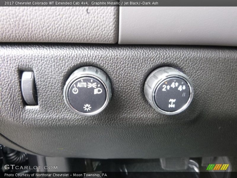 Controls of 2017 Colorado WT Extended Cab 4x4