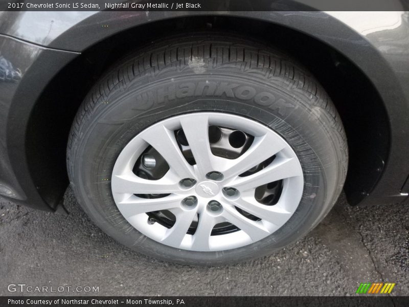 Nightfall Gray Metallic / Jet Black 2017 Chevrolet Sonic LS Sedan
