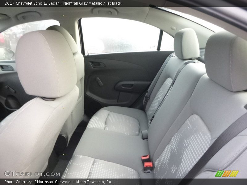 Nightfall Gray Metallic / Jet Black 2017 Chevrolet Sonic LS Sedan
