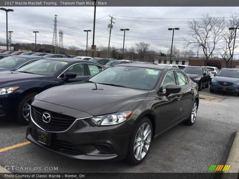 Titanium Flash Mica / Black 2017 Mazda Mazda6 Touring