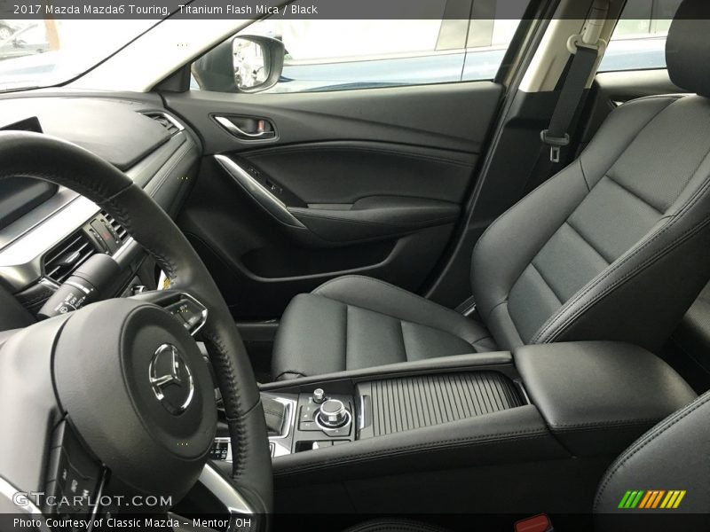 Titanium Flash Mica / Black 2017 Mazda Mazda6 Touring