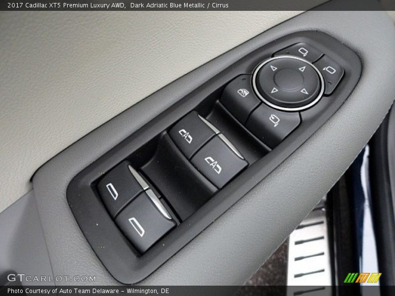 Controls of 2017 XT5 Premium Luxury AWD