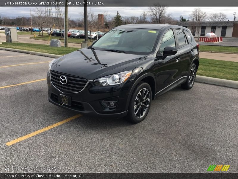 Jet Black Mica / Black 2016 Mazda CX-5 Grand Touring