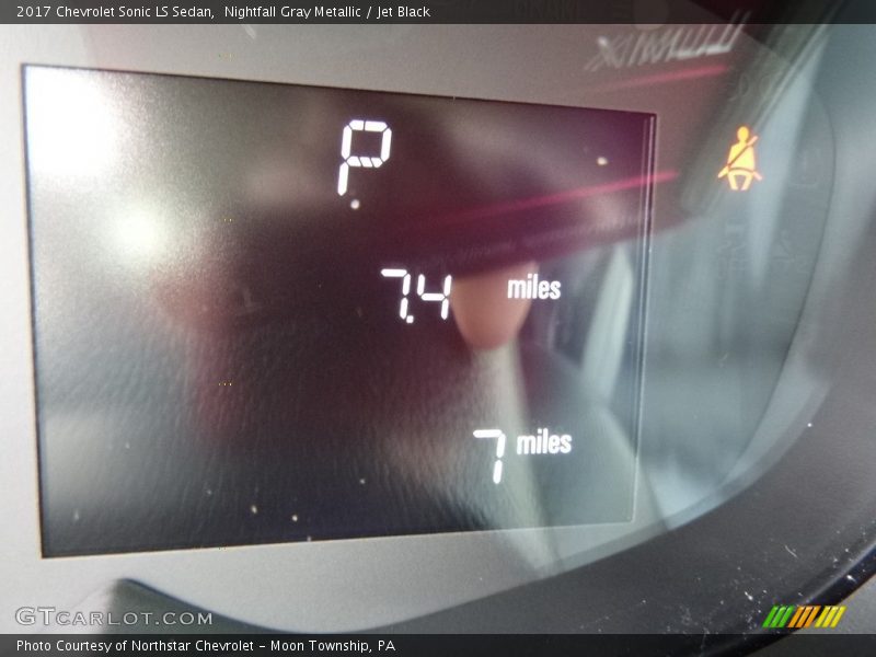 Nightfall Gray Metallic / Jet Black 2017 Chevrolet Sonic LS Sedan