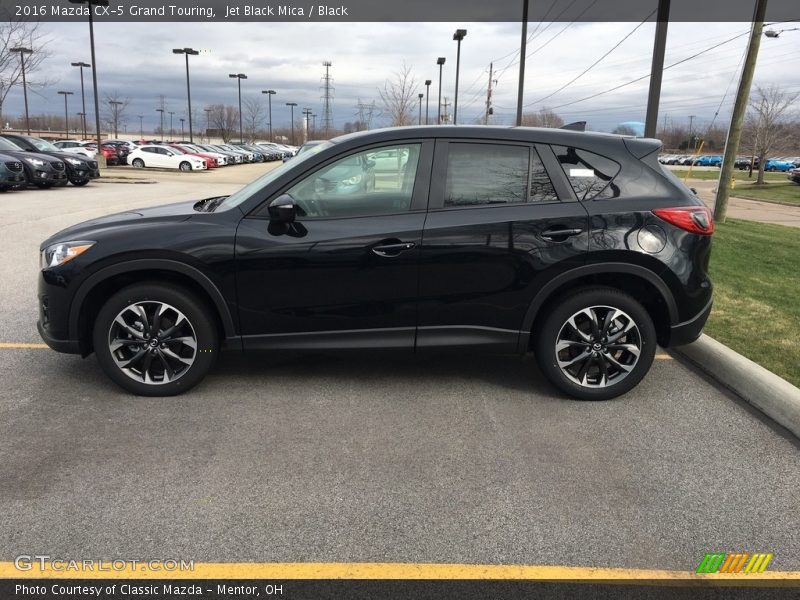 Jet Black Mica / Black 2016 Mazda CX-5 Grand Touring