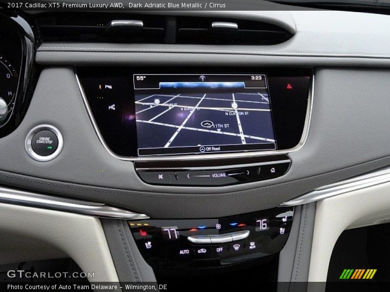 Controls of 2017 XT5 Premium Luxury AWD