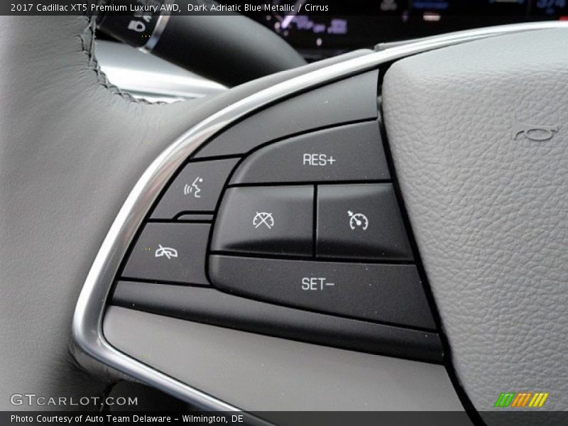 Controls of 2017 XT5 Premium Luxury AWD