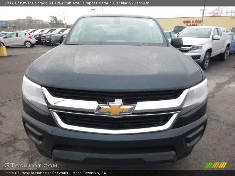 Graphite Metallic / Jet Black/­Dark Ash 2017 Chevrolet Colorado WT Crew Cab 4x4
