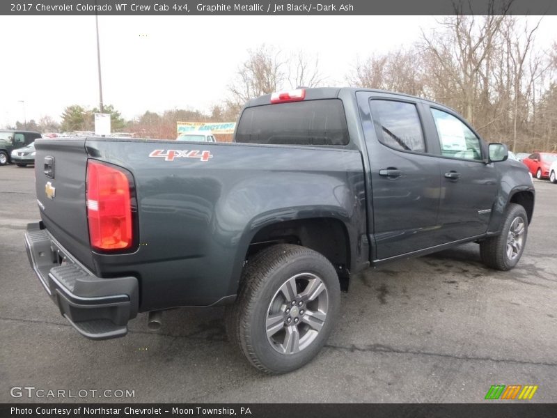 Graphite Metallic / Jet Black/­Dark Ash 2017 Chevrolet Colorado WT Crew Cab 4x4
