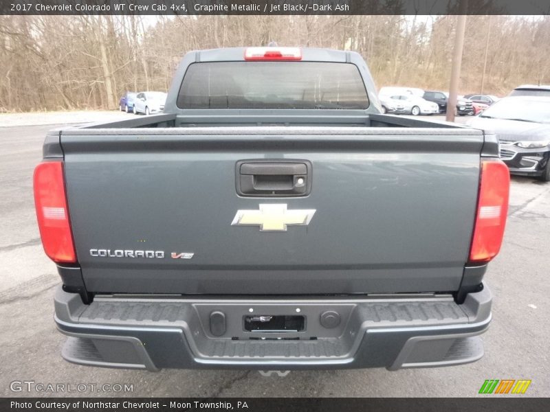 Graphite Metallic / Jet Black/­Dark Ash 2017 Chevrolet Colorado WT Crew Cab 4x4